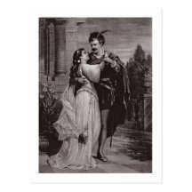 Advertisement for 'Romeo And Juliet', at the Opera Postcards