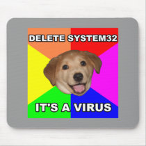 Advice Dog says: Delete the Virus