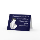 Advice for Dads Greeting Card