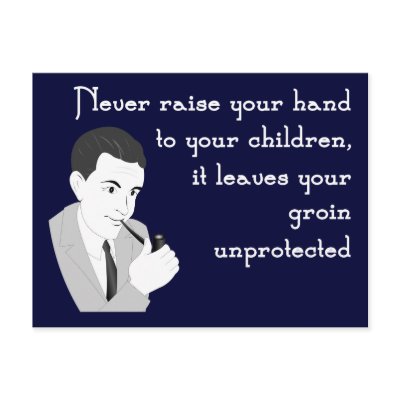 Advice for Dads Post Card by ChiaPetRescue