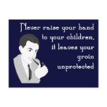 Advice for Dads Post Card postcards