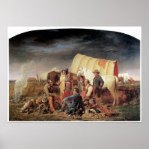 Advice on The Prairie, 1853 Posters