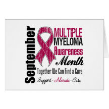 Advocacy For Multiple Myeloma Awareness Month Greeting Cards