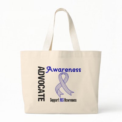Advocate ALS Awareness Canvas Bag by giftsforawareness