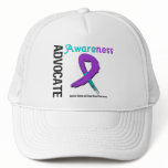 Advocate Awareness Grunge Ribbon Domestic Violence