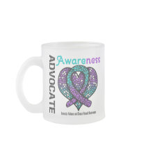 Advocate Awareness Mosaic Heart Domestic Violence Mug