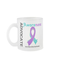 Advocate Awareness Ribbon Domestic Violence Mugs