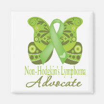 Advocate - Butterfly Non-Hodgkins Lymphoma Magnet