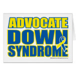 Advocate Down Syndrome Greeting Cards