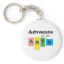 Advocate for the Arts Key Chains