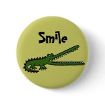 AE- Smiling Croc Button