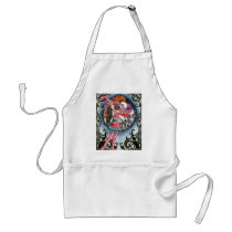 Aelita and Jax - Witch and Cat Apron
