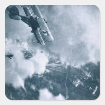 Aerial Combat on the Western Front, World War One, Sticker