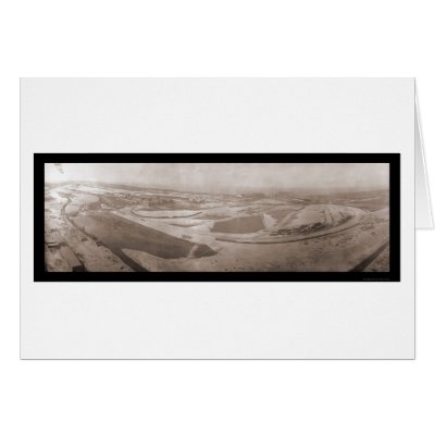 Aerial Indiana Steel Photo 1908 Cards by lc_panoramicphotos
