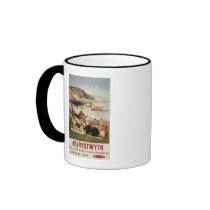 Aerial of Coast British Railways Poster Mug