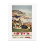 Aerial of Coast British Railways Poster Post Card