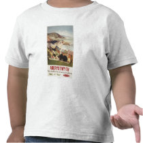 Aerial of Coast British Railways Poster Shirts