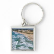 Aerial view of Black Sea coast of Istanbul, Keychains