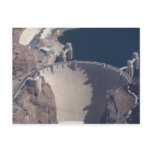 Aerial View of Hoover Dam postcards