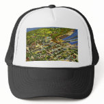 Aerial View of Marquette, Michigan Mesh Hat