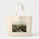 Aerial View of Paris, France Vintage Tote Bag