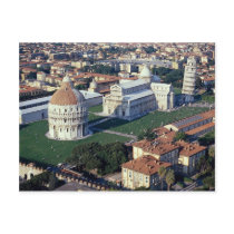 Aerial view of Pisa, Italy Postcards