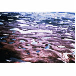 Aerial View of Prairie Potholes photo sculptures