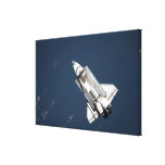 Aerial view of Space Shuttle Discovery 2 Canvas Print
