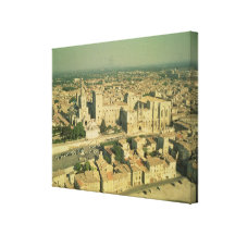 Aerial view of the Palace Gallery Wrapped Canvas