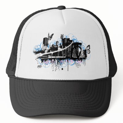 AERIALH002 TRUCKER HATS by optphoto