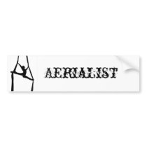 Aerialist Bumper Sticker