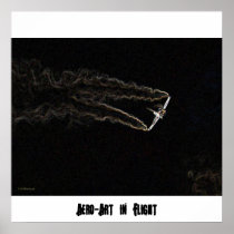 Aero-Art in Flight Poster