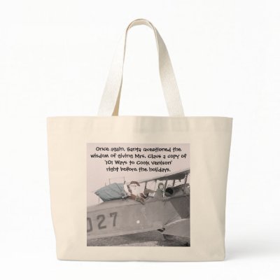 Aero Santa! - Jumbo Tote Tote Bag by bontondesigns