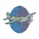 Aerobatic Plane Embroidered Polo Shirt