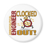 Aeronautical Engineer Clocked Out