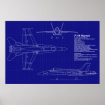Aeroplane Blueprints | F-18 Hornet