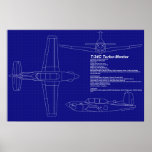 Aeroplane Blueprints | T-34 C Mentor