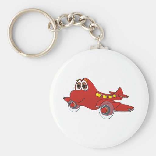 Aeroplane Cartoon Key Chain