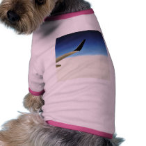 Aeroplane In The Sky Doggie T Shirt