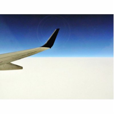 Aeroplane In The Sky Photo Sculpture by lifesphere