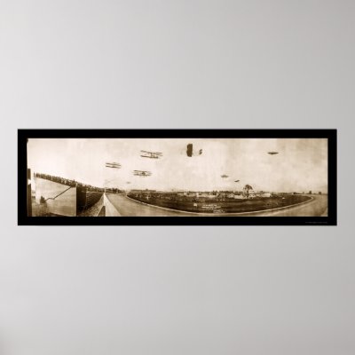 Aeroplane Indianapolis Photo 1910 by lc_panoramicphotos