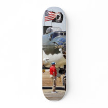 Aeroplane On Airshow Skate Deck