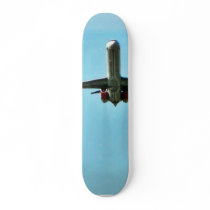 Aeroplane Taking Off On Airport Skateboards