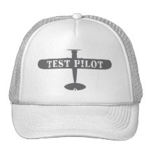 Aeroplane & Test Pilot Mesh Hat