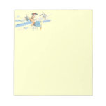 Aeroplane Woman & Her Suitors Note Pad