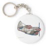 Aeroplane WW2 Fighter Plane Key Chains