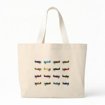 aeroplanes canvas bag
