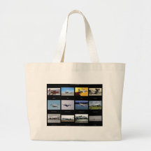 Aeroplanes Canvas Bags