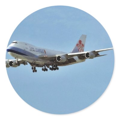 Aeroplanes Jets Round Sticker by lifesphere