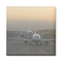 Aeroplanes on a Runway